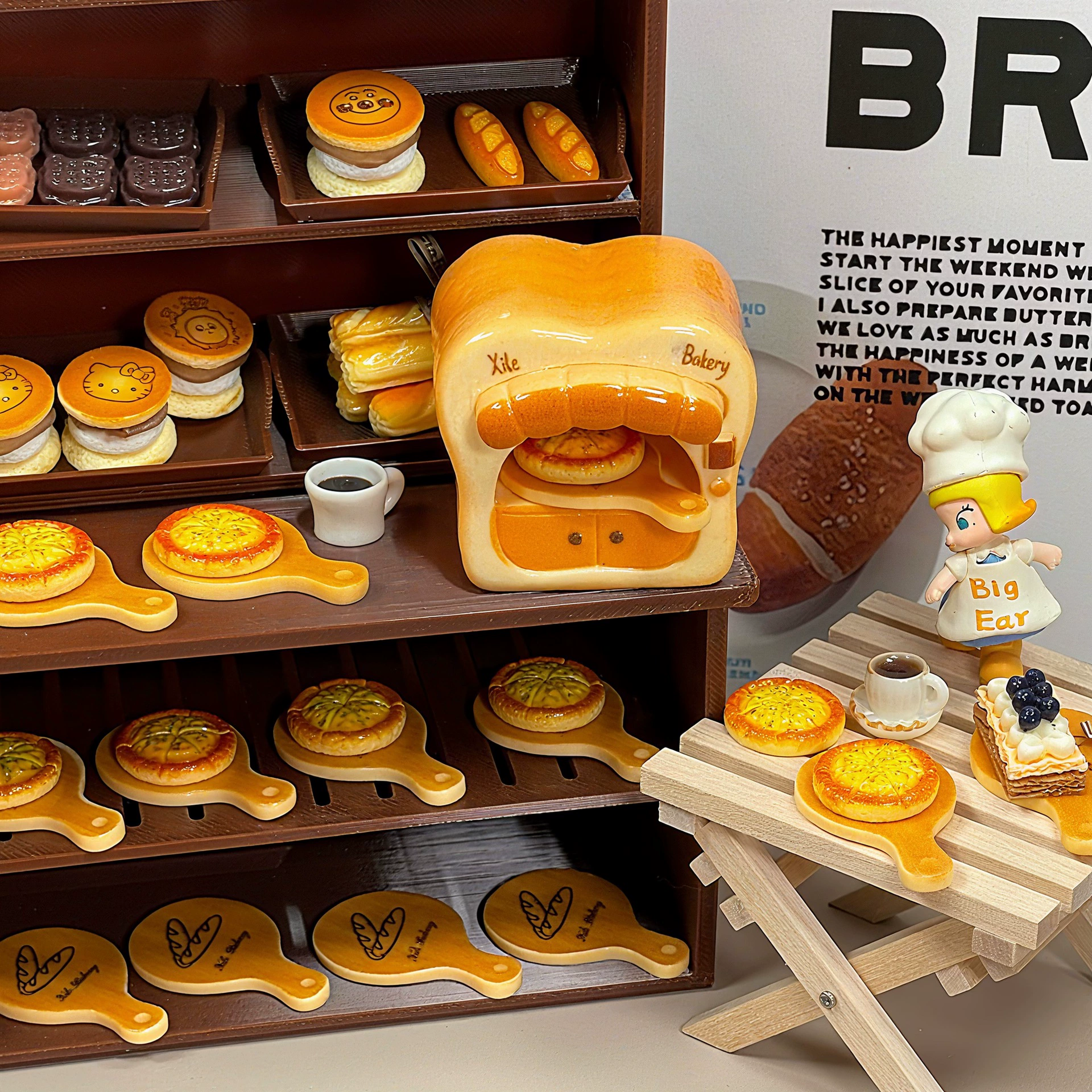 Небольшая игровая еда с аксессуарами, семейная игрушка, аксессуар, DIY