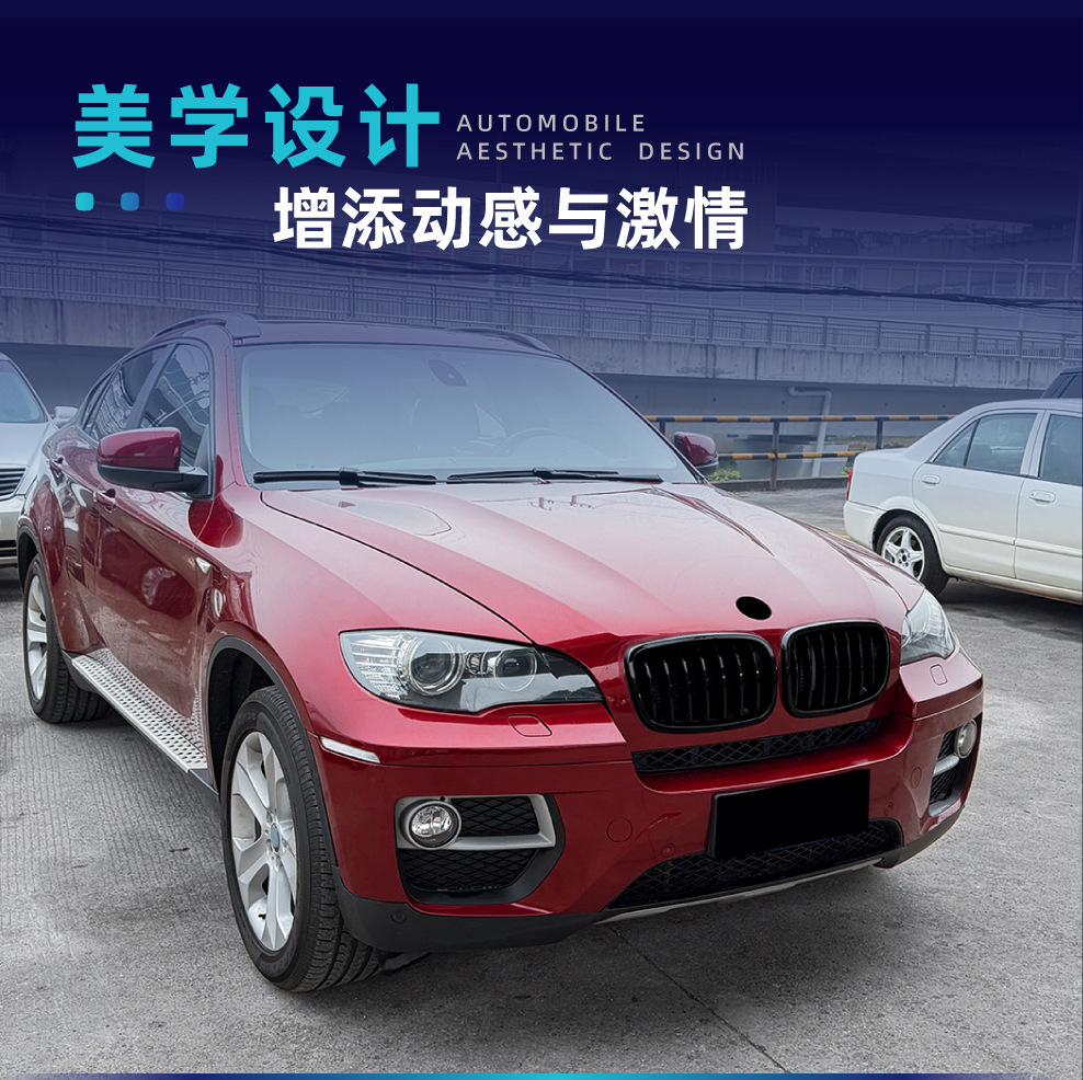 Applicable to Bmw X5 E70 X6 E71 2006-2013 Single/Double Line Front Grille Air Intake Grille Cross-Border Modification
