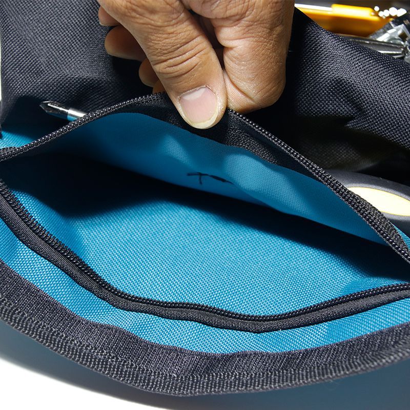 Conjunto completo al por mayor multi-funcional de tela Oxford gran kit de reparación electricista bolsa de hardware portátil Kit de carrete portátil