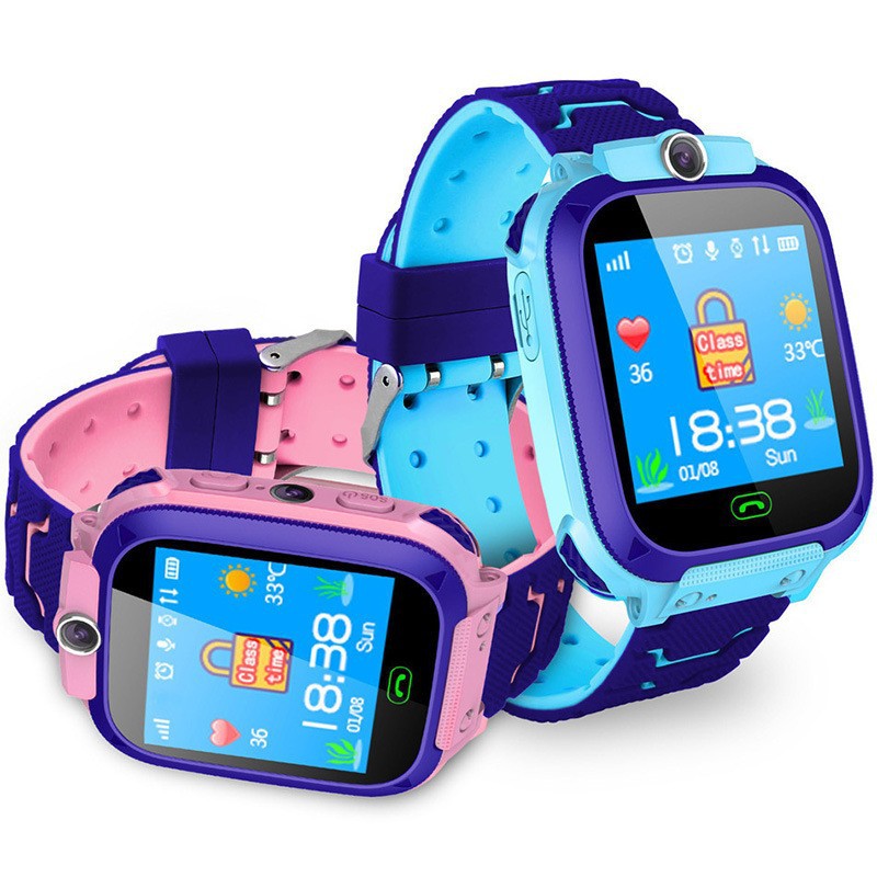 Suministro transfronterizo de nuevos relojes inteligentes para niños con posicionamiento, cámara impermeable e impermeable, adecuados para Q12Q19