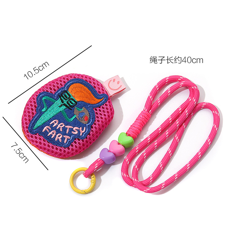 New Style Hanging Neck Rope Anti-Mosquito Bag Storage Bag Pendant Coin Purse Cute Portable Pendant Keychain Small Bag Anti-Lost