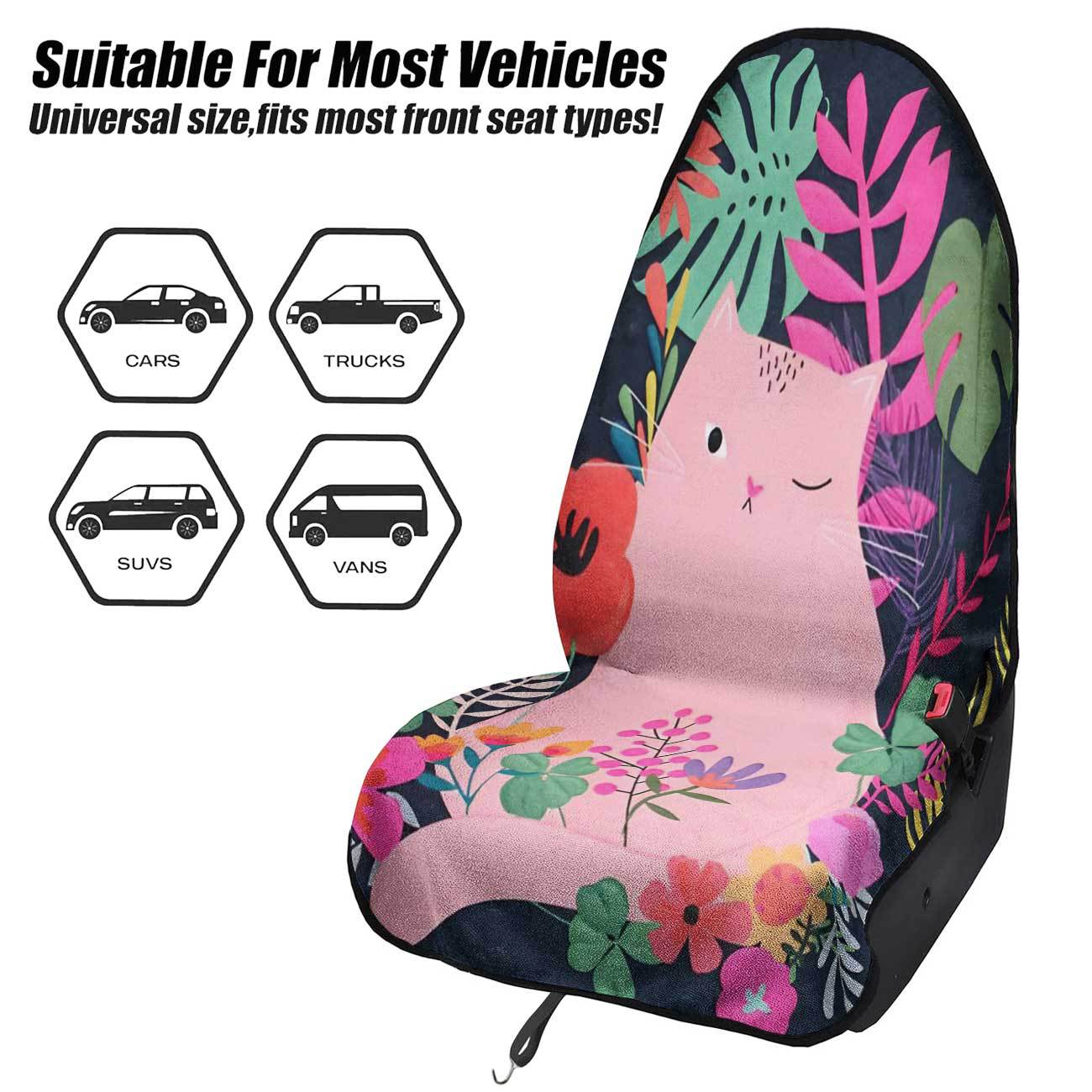 Car seat towel cover front seat protector suitable for gym and exercise, universal for all seasons, car use 44