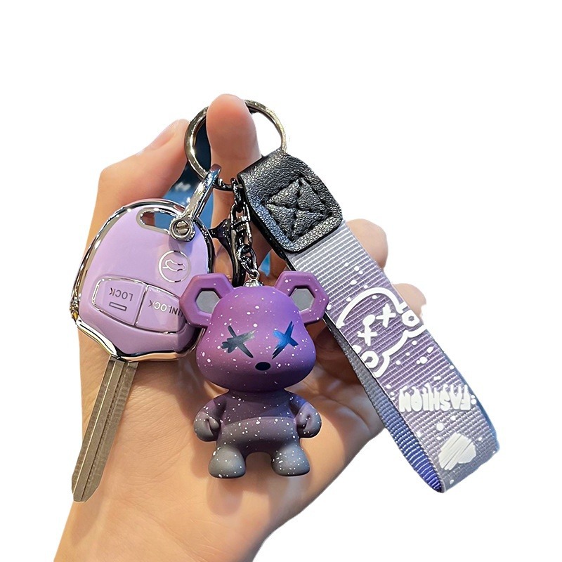 Aplicable a Guangqi Mitsubishi recta clave caso ala Dios viejo estilo glandy ou Lan De Jin viento deslumbrante disijin coche bolsa