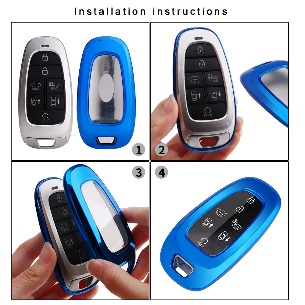 KAKTUS Key bag, modern car keys, protective case