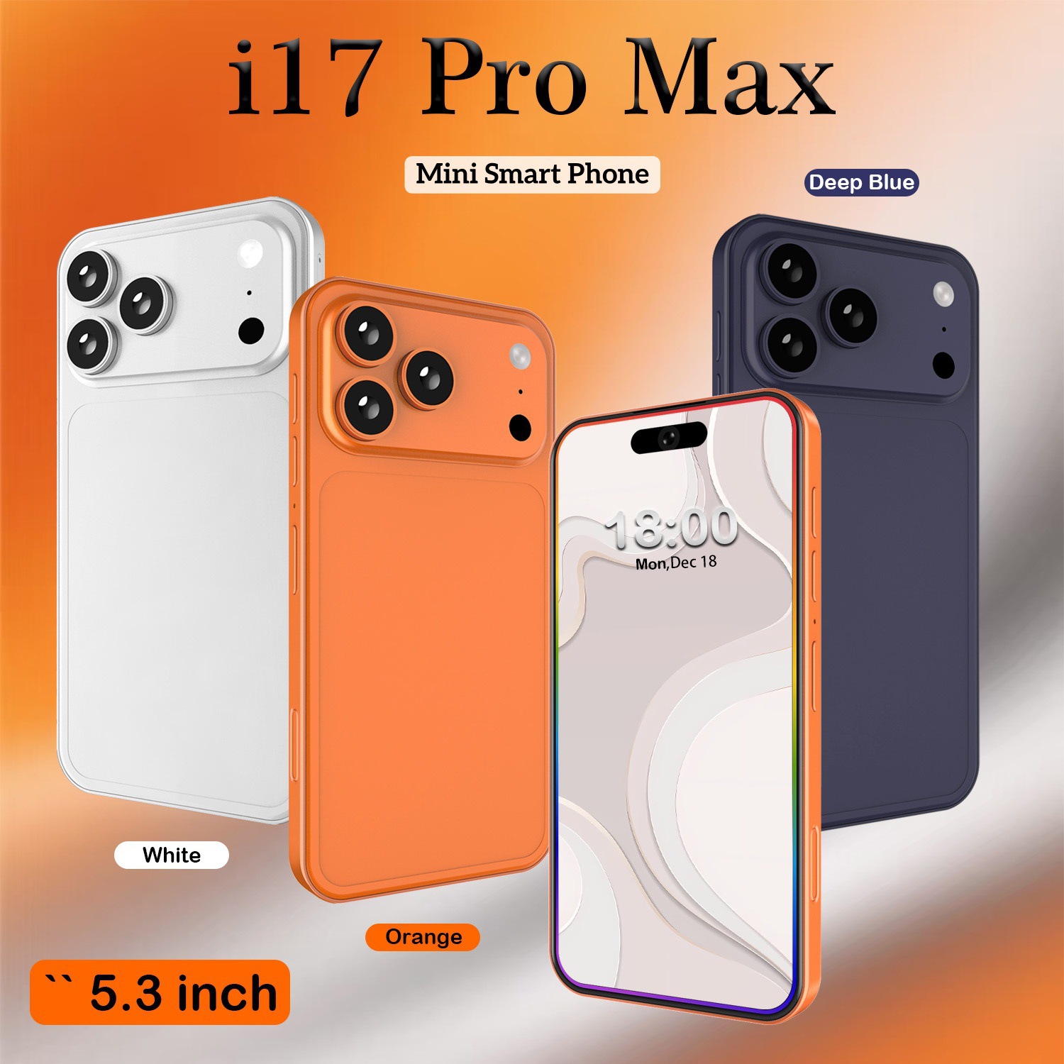 New hot-selling i17pro max, brand new original 5G global version cross-border smartphone, direct factory supply wholesale