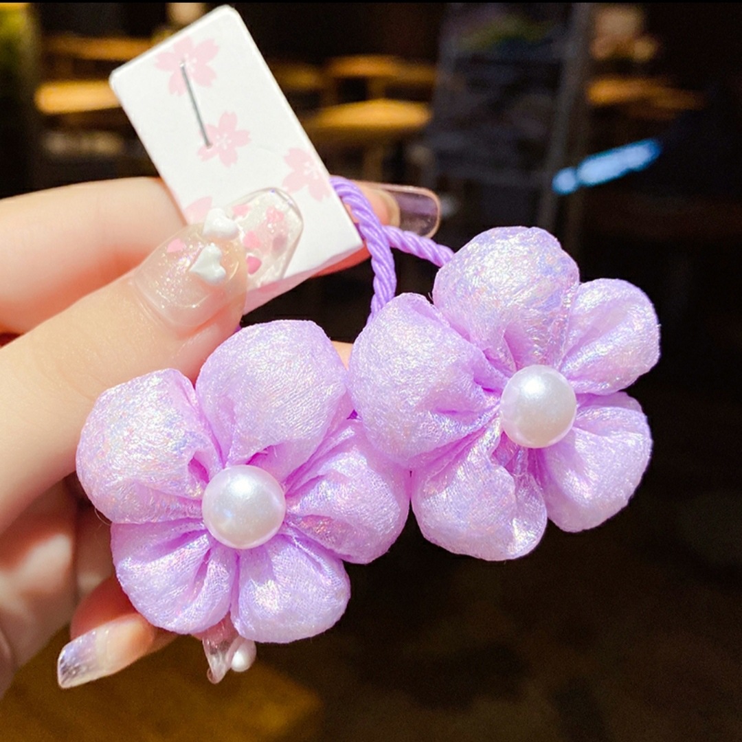 Fresh flower rubber band