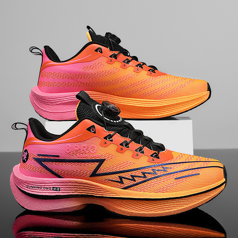 Chitu 8 Running Shoes for Men and Women, Summer Students, Middle and Large Children Racing High School Entrance Examination Breathable Shock-Absorbing Training Carbon Plate Running Shoes