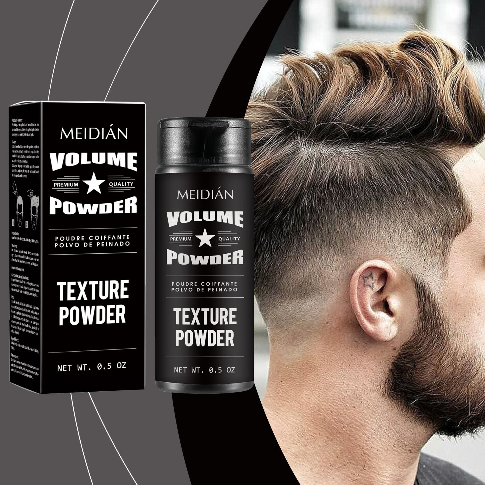 [foreign trade] Fluffy hair powder, oil-controlling fluffy powder, dry hair powder, oil-removing fluffy powder, oil loose powder 4