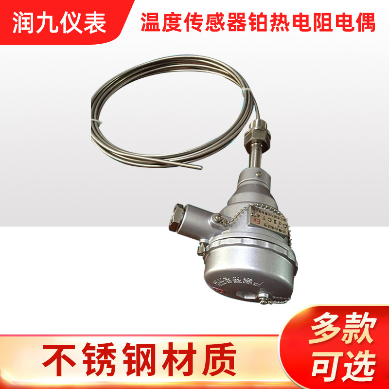 荐 镇江厂家供应装配铠装式铂电阻 热电阻 批发精准耐高温测温