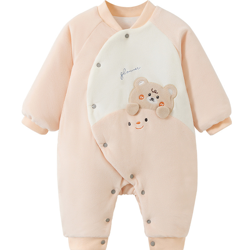 Ropa de recién nacidos de otoño y invierno, algodón delgado, ropa de invierno de recién nacidos, ropa de invierno para niños calientes, ropa de bebé, ropa de bebé gruesa image 6
