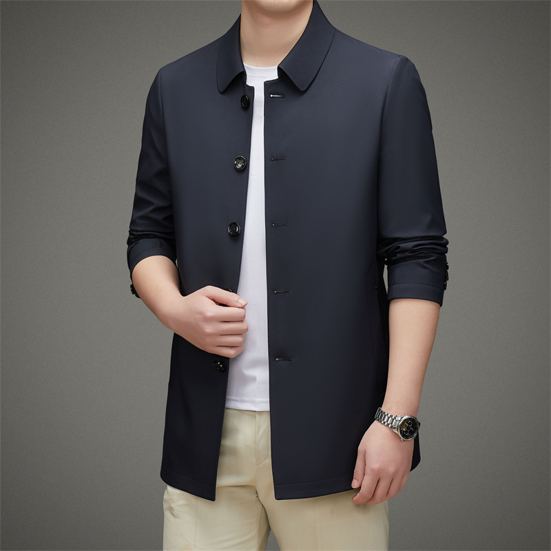 Autumn thin solid color jacket