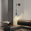 Scandinavian minimalistic sconce for bed, modern and minimalistic sofa for corridor