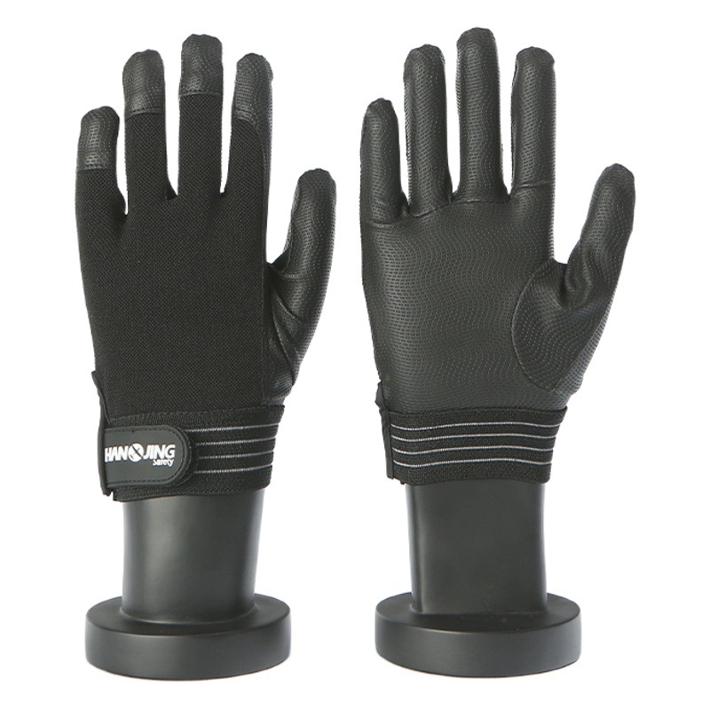 Guantes de aislamiento Hangjing anti-choque eléctrico, gruesos para uso doméstico e industrial, compatibles con 220V y 380V, para electricistas image 1