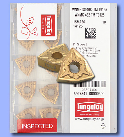 泰珂洛车削刀片山东代理WNMG080412-SH T6130正宗泰珂洛刀具