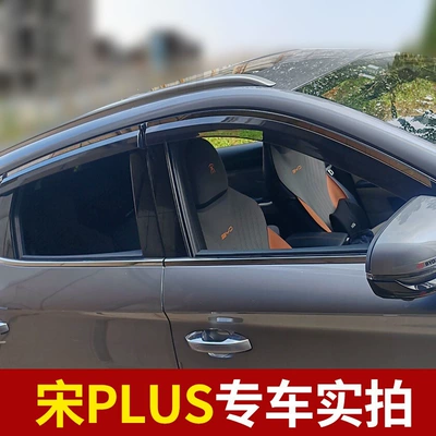 Rain shield, F3 Tang Dmi Han Ev Max - 4-pieces-for-all-versions-of-the-song-plus-electroplated-bright-strips-upgraded-and-thickened