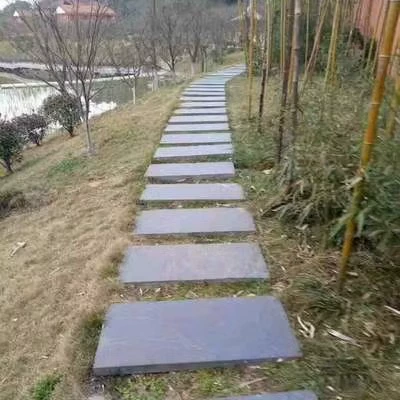 Плиты из голубого камня, ступенчатые, нерегулярные, для сада Tingbu, подушки из камня для двора, натуральные, нескользящие, для педалирования