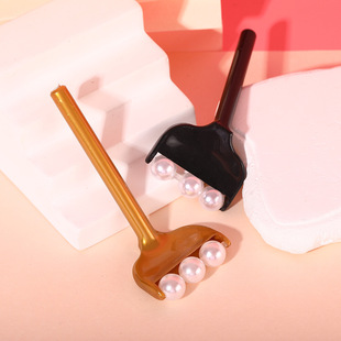 Cross-Border Hot Selling Shaving Comfortable Facial Rolling Massager Head Acupoint Massage Eyebrow Manufacturer Spot Wholesale Model