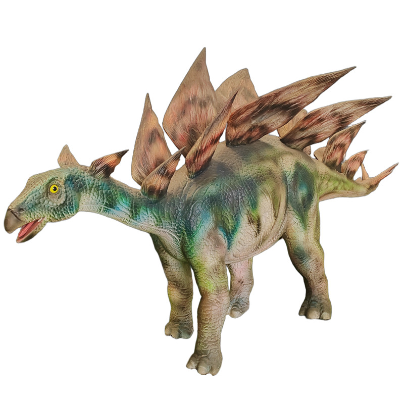 Modelo de simulación de dinosaurios de gran tamaño simulación de dinosaurios de silicona escultura de paisaje dinosaurios exhibición personalizada