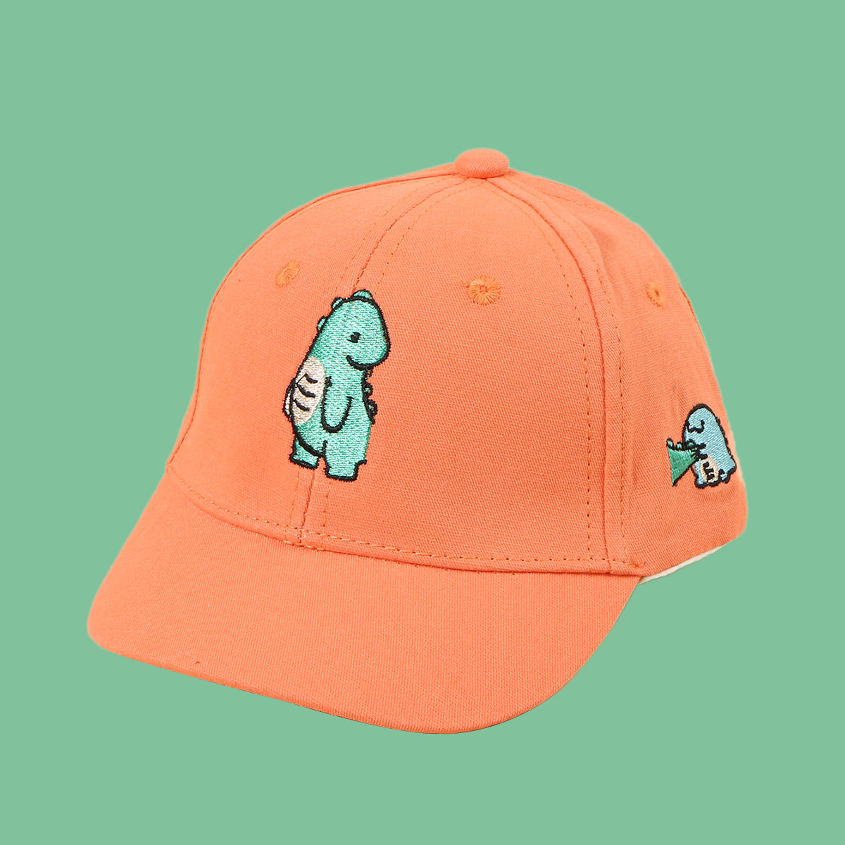 Cartoon Sunshade Dinosaur Baseball Cap display picture 3