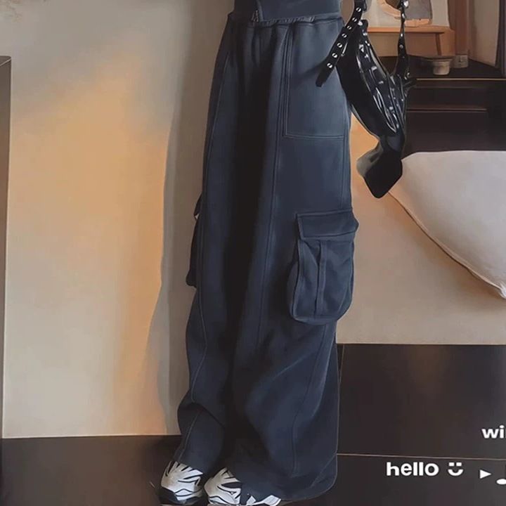 运动套装女春秋学生韩版宽松显瘦时尚网红美式复古卫衣休闲两件套|undefined
