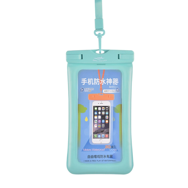 Big waterproof beach mobile phone protection for swimming, transparent waterproof bag, protective case PVC, wholesale