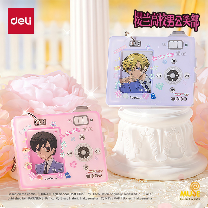 Deli Yl621 Ouran High School Public Relations Department Collaboration Anime Merchandise Id Photo Pendant Two-Dimensional Style