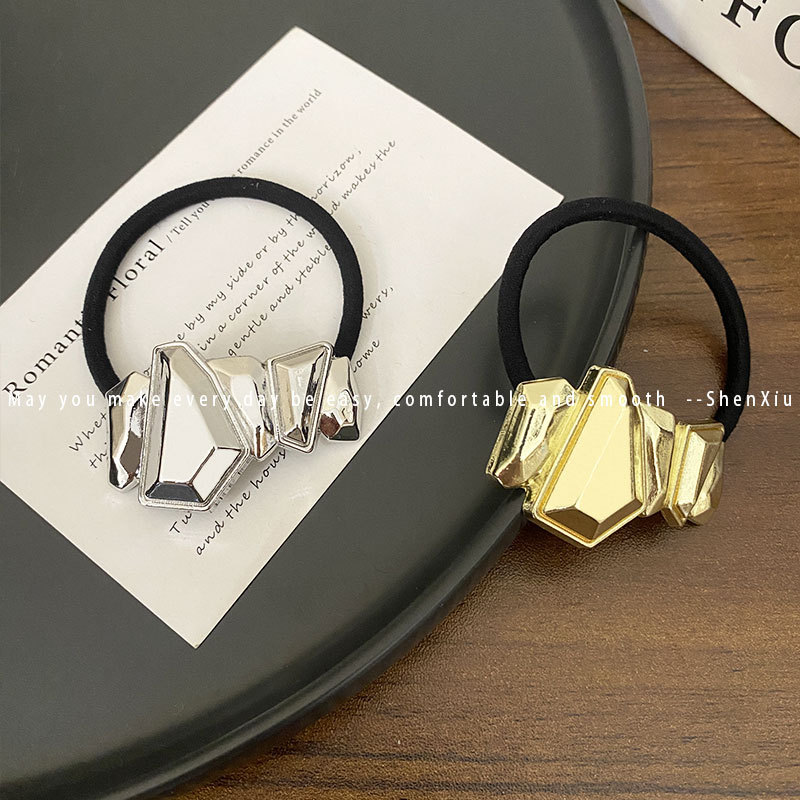 Women's Gender Plating Design Vintage Style Classic Style Women's Irregular Zinc Alloy Plating Hair Tie