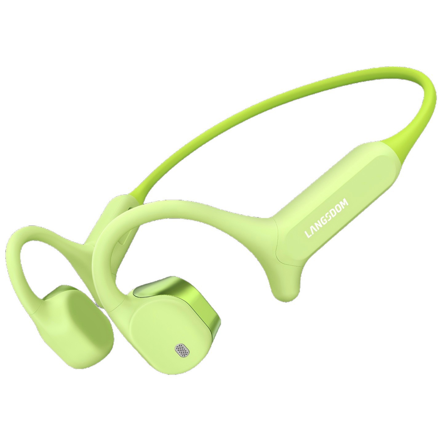 Lanston nuevos auriculares de conducción ósea BE18 larga duración 2G memoria sintonizable IP67 auriculares Bluetooth impermeables