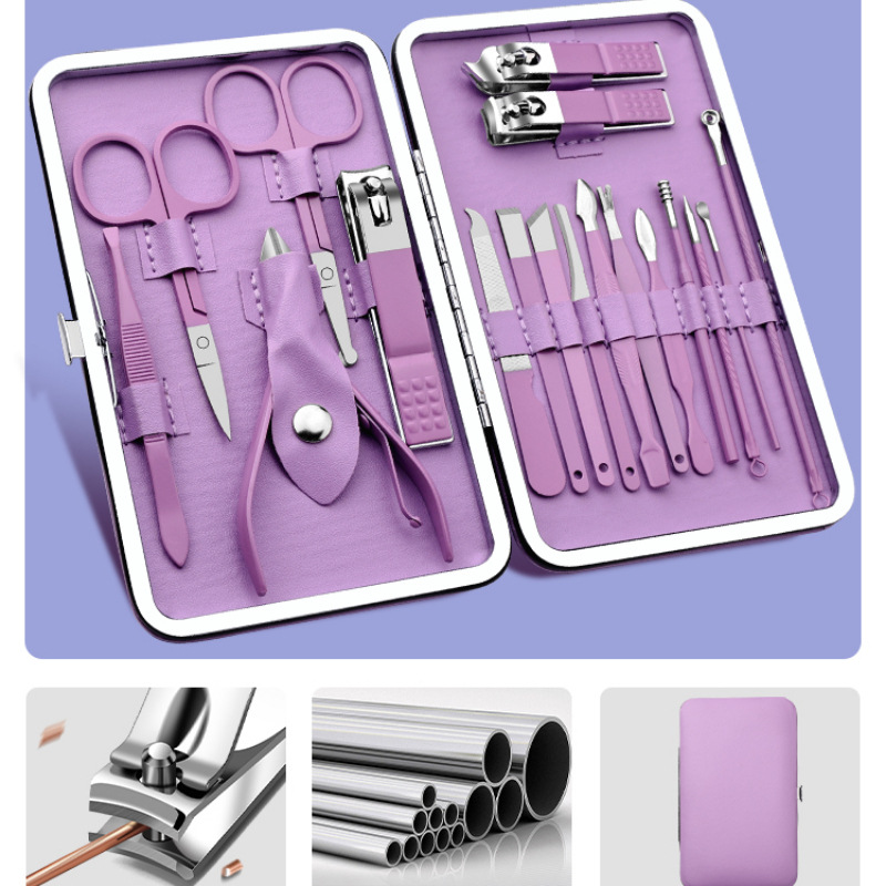 Charm Purple-18 pieces