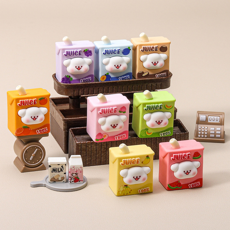 感触ペイントライン子犬ドリンクカップかわいい diy ジュエリーペンダントキーホルダー人形装飾品デスクトップ装飾|undefined