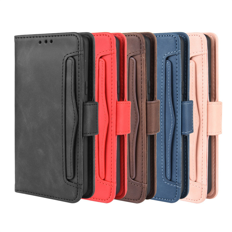 For Samsung Galaxy S9 mobile phone leather case Samsung S9 + mobile phone case multi-card slot flip S9plus case