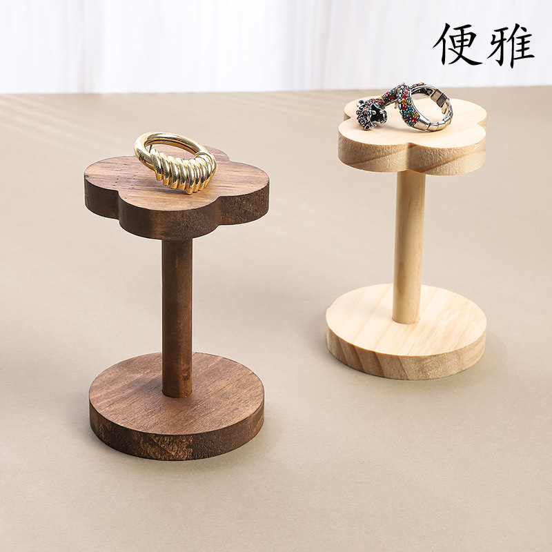 在庫あり 花柄ジュエリーホルダー 人形 おもちゃ デコレーションスタンド アクセサリー展示 撮影用小道具 リングホルダー