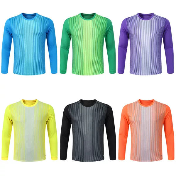 2026 New Model Breathable Sweat-Wicking Goalkeeper Uniform for Football Games, Adult and Children, Cross-Border Foreign Trade Goalkeeper Uniform for Summer