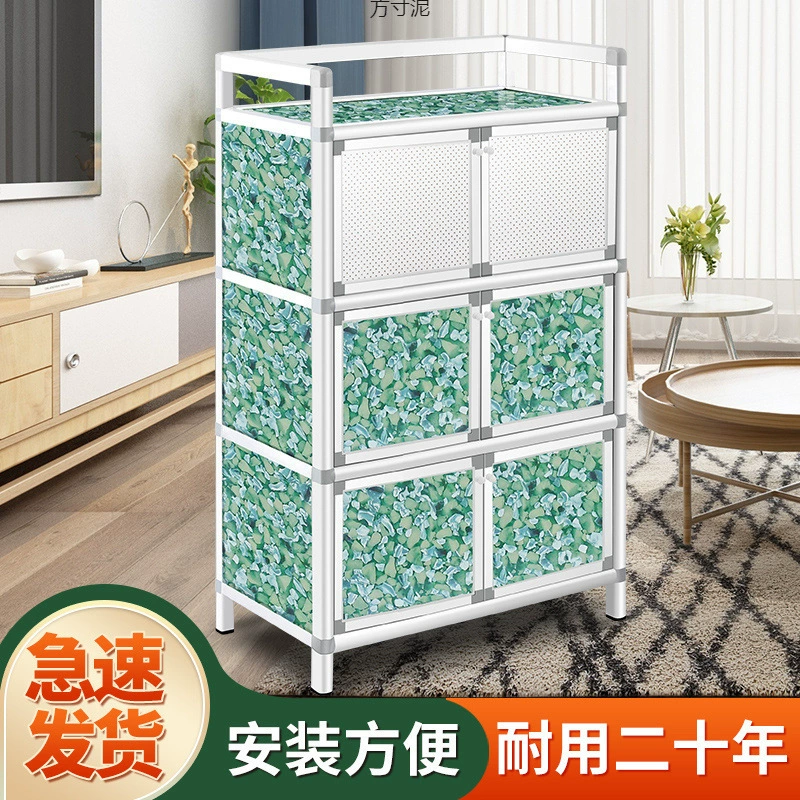 Не ржавый шкаф для посуды кухонный шкаф Обеденный шкаф Простой шкаф для хранения