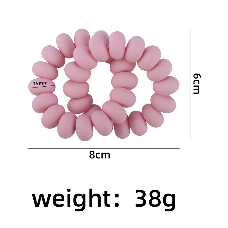 Bebé suministros pulsera mordedor juguete calmante bebé creativo cuentas de silicona mordedura pegamento molar sonajero juguete