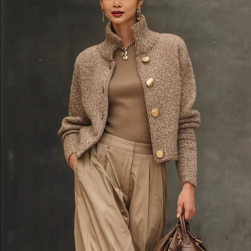 Autumn jacket, sweater, cardigan