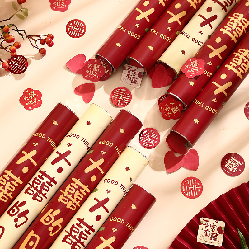 Wedding cannons, wedding fireworks, wedding spray cans, hand-twisted cannons, hand-held concierge flowers, hand-twisted cannons, a comprehensive collection of wedding supplies