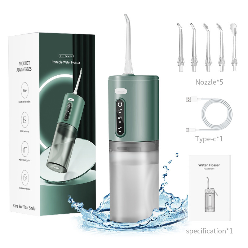 Cross-border household oral irrigator stone removal tooth cleaner water floss electric tooth irrigator portable tooth washing artifact Cross-border household oral irrigator stone removal tooth cleaner water floss electric tooth irrigator portable tooth washing artifact