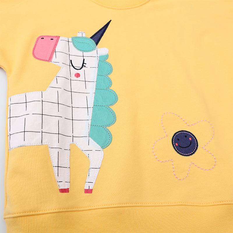 2023 otoño nueva ropa para niños pequeños y medianos niños y niñas suéter manga larga cuello redondo Jersey bebé camisa de fondo envío al por mayor