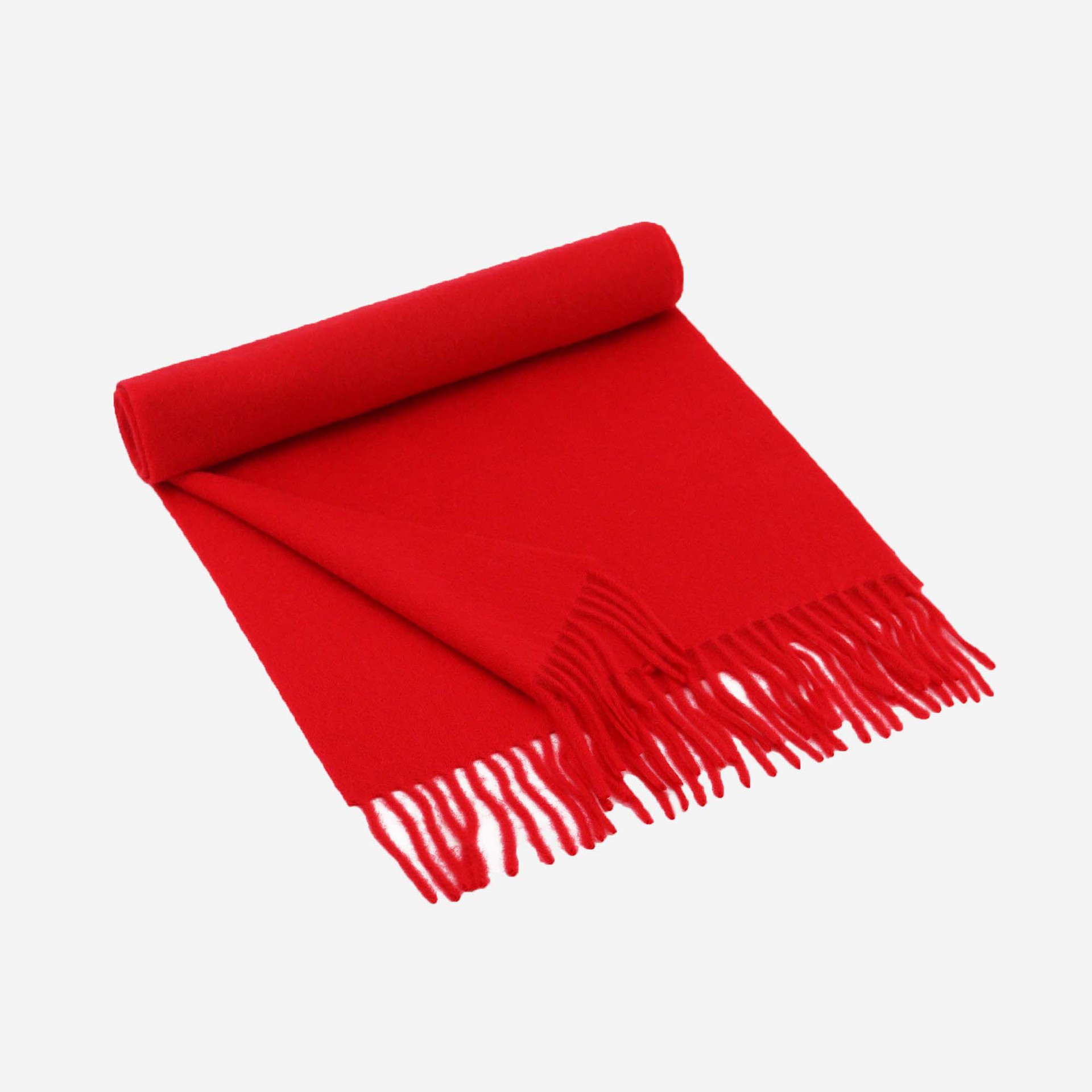 Bufanda 100% de Cachemira para niñas de alto grado Bufanda versátil engrosada para hombre Año nuevo chal rojo Invierno para mujer al por mayor