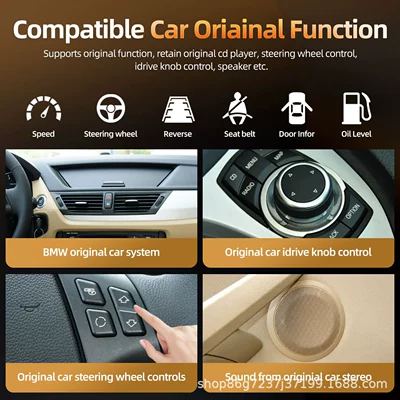 Bmw X1 E84 10.25inch: DVD Navigation