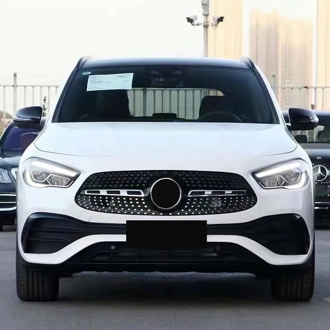 Suitable for 2020-2024 Mercedes-Benz Gla Standard Overseas Version H247 Modified Gt Vertical Bar Grille Original Car Replacement