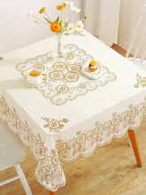 正方形桌布防水防油免洗八仙桌餐桌麻将桌台布茶几布欧式桌布