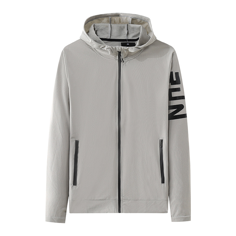 Otoño chaqueta deportiva de los hombres al aire libre a prueba de viento impermeable cazadora montañismo ropa deportiva chaqueta casual chaqueta con capucha