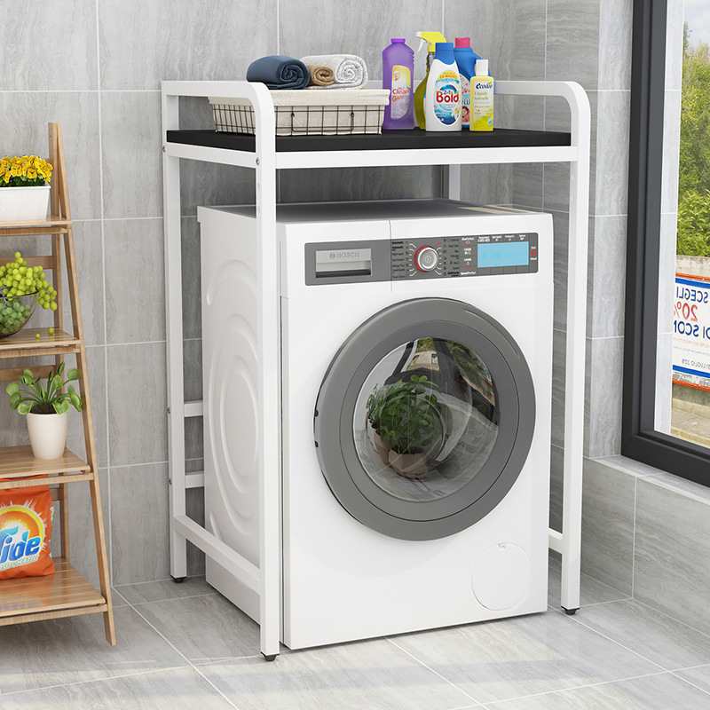 흰색 프레임 + 검은 색 가드 레일