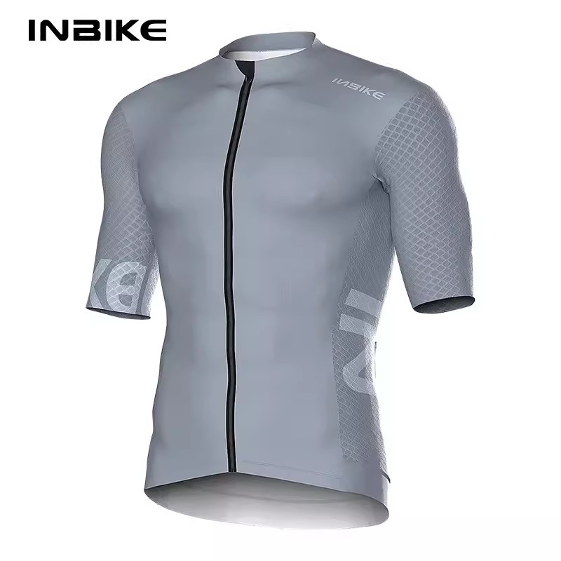 INBIKE New Summer Short-sleeved Riding Clothes Men's Top Mountain Road Bike Quick-drying Clothes and Equipment