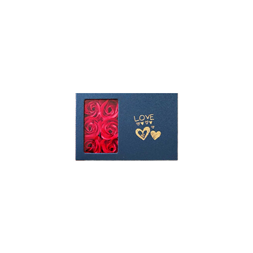 Rosa romántica caja de joyería Corea del Sur simple collar broche caja de almacenamiento de vacaciones moda temperamento caja de embalaje al por mayor