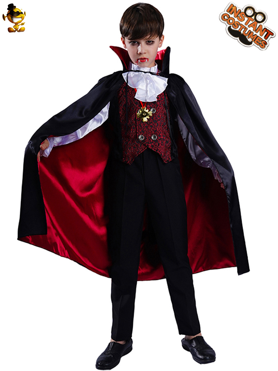 Halloween Cosplay traje bat vampiro traje de los niños traje de la etapa de rendimiento traje de la mascarada
