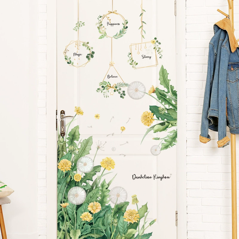 Fresh stickers on wall, sofa, self-adhesive sticker