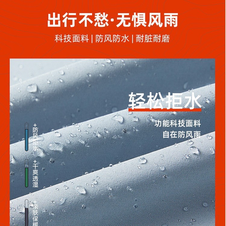 FICAKLON斐卡侬春秋美式软壳夹克户外防风防水休闲男女装连帽工装|undefined